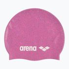 Шапка за плуване arena Silicone Cap pink multi