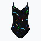Дамски бански костюм от една част arena Abyss U Back multi black/black