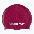 Шапка за плуване arena Silicone Cap ruby multi