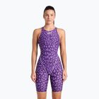 Дамски бански костюм от една част arena Powerskin ST Next LE Open back leopard skin violet