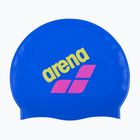 Плувна шапка arena Big Logo neon blue/shocking pink/yellow star