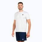 Мъжка тениска за тенис Tecnifibre Graphic Tee Stretch white