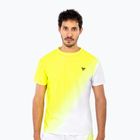 Мъжка тениска/фланелка за тенис Tecnifibre X-Loop Tee white/yellow