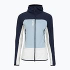 Millet дамски суитшърт Fusion Grid Hoodie foggy dew/saphir