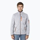 Мъжки поларен суитшърт Aulp Navoy Melanged Knit grey