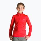 Детски ски суитчър Rossignol Boy 1/2 Zip Warm Stretch red