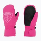 Rossignol Jr Rooster M orchid pink детски ски ръкавици