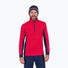 Мъжки скиорски суитшърт Rossignol Cieloalto Fleece Half zip sports red