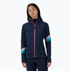 Дамски суитшърт Rossignol Strawpile Fleece Fz dark navy