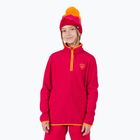 Детски суитшърт Rossignol Jr Strawpile Fleece Fz ruby red