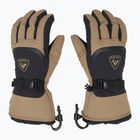 Мъжки скиорски ръкавици Rossignol Type Impr G dune