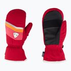 Дамски скиорски ръкавици Rossignol New Piste M ruby red