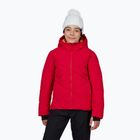 Детско скиорско яке Rossignol Girl Staci ruby red