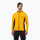 Мъжки суитшърт Rossignol Blackside Mix Full Zip Hoodie Fleece saffron ylw