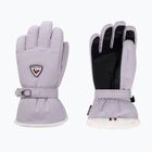 Дамски скиорски ръкавици Rossignol Romy Impr G galactic lilac