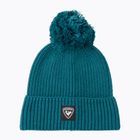 Зимна шапка Rossignol Strawpile Pompom Beanie transformative teal