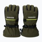 Мъжки скиорски ръкавици Rossignol Action R-Shell Dry olive shadow