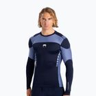 Мъжки Venum Tempest Rashguard тренировъчен с дълъг ръкав тъмно синьо/синьо