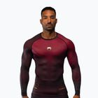 Мъжки тренировъчни гащеризони с дълъг ръкав Venum Tactical XT Rashguards black/burgundy/gold
