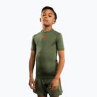 Детска тренировъчна тениска Venum Contender Rashguards Jr каки