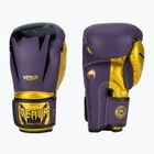 Боксови ръкавици Venum Giant 3.0 тъмнолилаво/златно