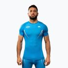 Мъжка тренировъчна тениска Venum X WOW FC Rashguards пейсфик блю