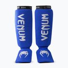 Протектор за пищял и стъпало Venum Kontact Shin Guards royal blue/silver