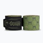 Боксови бандажи Venum Monogram Hand Wraps Advanced 400 cm khaki