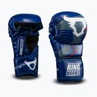 Ръкавици за спаринг Venum Ringhorns Charger navy blue/red