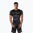 Мъжки рашгард Venum Matupa Short Sleeve black/grey/gold
