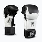 Ръкавици за ММА Venum Attack 2.0 Sparring Leather black/white