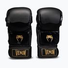 Ръкавици за ММА Venum Attack 2.0 Sparring Leather black/gold