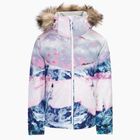 Детско яке за сноуборд ROXY Jet Ski SE Girl 2021 bright white pyrennes