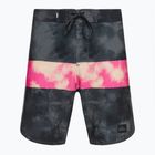 Мъжки къси панталони за плуване Highlite Arch 19 Quiksilver Grey Pink EQYBS04648-MJY6