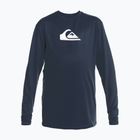 Детска блуза за плуване Quiksilver Solid Streak LS Y тъмносиньо яке