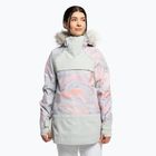 Дамско яке за сноуборд ROXY Chloe Kim Overhead gray violet marble