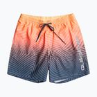 Мъжки къси панталони за плуване Quiksilver Everyday Warped Logo Volley 17" тъмносиньо и оранжево EQYJV04000-BSL6