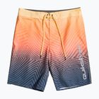 Мъжки къси панталони за плуване Everyday Warp Fade 20" в оранжево и тъмносиньо EQYBS04790-BSL6
