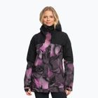 Дамско яке за сноуборд ROXY Gore-Tex Glade Printed true black pansy pansy