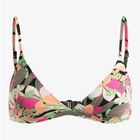 Горнища на бански костюм ROXY Printed Beach Classics Tri anthracite palm song s