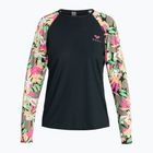 Дамска блуза с дълъг ръкав за плуване ROXY Lycra Printed anthracite palm song s