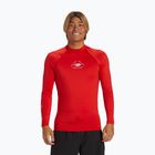 Мъжка блуза с дълъг ръкав за плуване Quiksilver Saturn UPF50 high risk червен