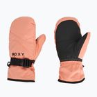 Детски ръкавици за сноуборд ROXY Roxy Jetty Girl Solid Mitt peach pink