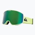 Очила за сноуборд Quiksilver Storm black celery/green ml