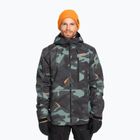 Мъжко яке за сноуборд Quiksilver Mission Printed puzzle camo sea spray