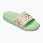 Дамски джапанки ROXY Slippy II green stripe