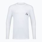 Мъжка блуза с дълъг ръкав за плуване Quiksilver DNA Bubble Logo white