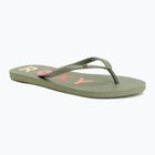 Дамски джапанки ROXY Sandy III oil green