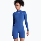 Дамски неопренов костюм за плуване ROXY 2,0 mm Elite Xtra Stretch Front Zip blue fog