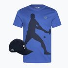 Комплект тениска + шапка Lacoste Tennis X Novak Djokovic ladigue